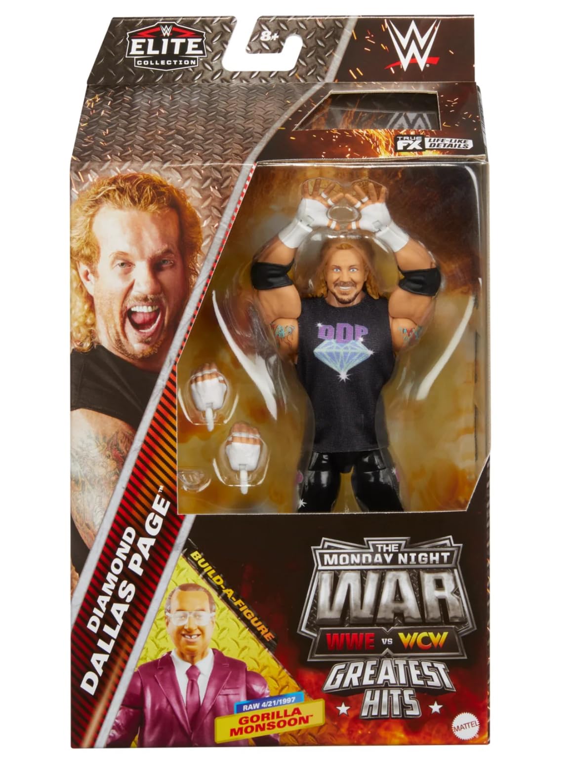 Amazon.com: WWE Diamond Dallas Page Ddp Mattel Elite Collection